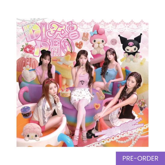{PRE-ORDER} LE SSERAFIM - Japan 4th Single [DIFFERENT] (My Melody & Kuromi Edition)